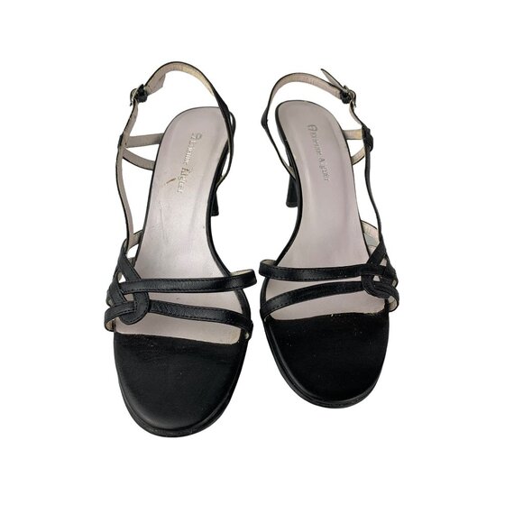 Etienne Aigner Leather Strappy Nina Heels size 6 - Picture 1 of 10